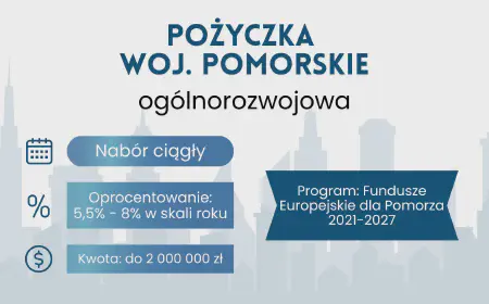 Pożyczka Ogólnorozwojowa – Pomorskie